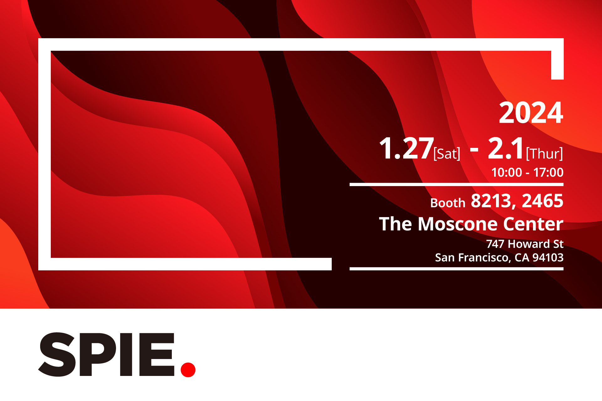 2024 SPIE Photonics West / Bios Expo LECC迪伸電子